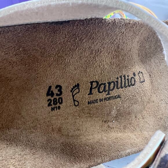 Papillio by Birkenstock Gizeh Sandal African Wax Gold 1005085 Unisex L12/M10 NWB - Picture 9 of 10